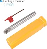 CoCud 1 Flute 0.4" Indexable End Mill 90 Deg R0.8 for APMT1135 Steel Milling view 5