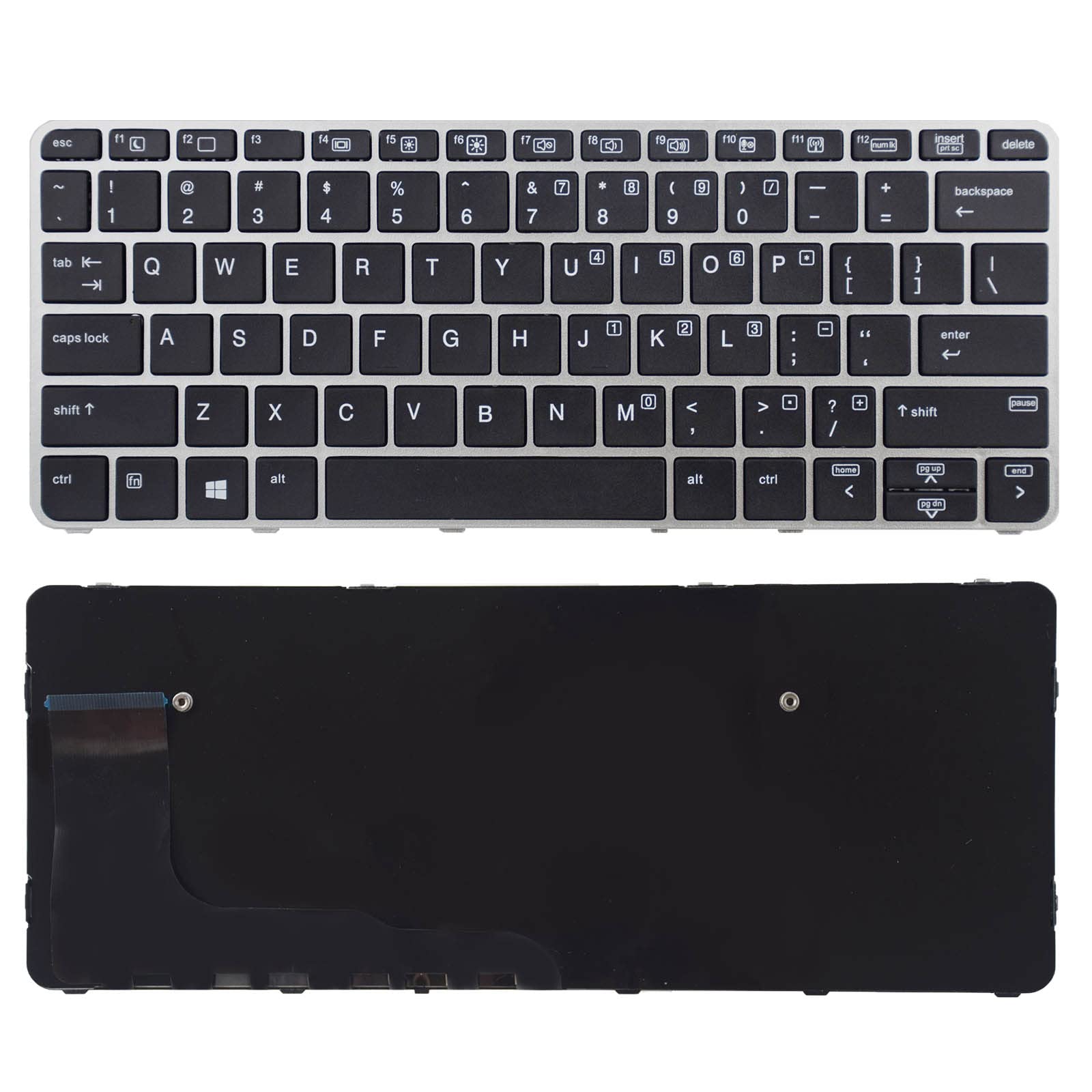 Photo 1 of SUNMALL Replacement Keyboard Compatible with HP EliteBook 730 G5 735 G5 830 G5 836 G5 735 G6 830 G6 836 G6 No Backlit NoTrackpoint (Does Not Fit for Elitebook x360 Versions)