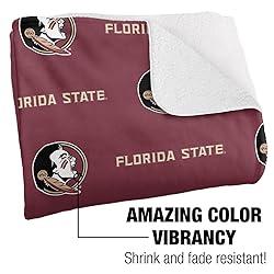 Florida State University Logo Pattern Sherpa