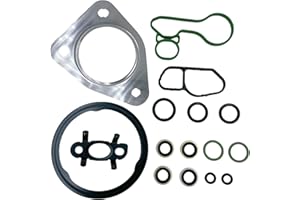 LLYZFED Engine Oil Cooler Gasket Seal Kit Compatible with Select Buick Encore/Chevrolet Cruze Sonic Trax Models Replacement 926-166