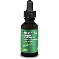Organika Bee Propolis Liquid- Natural Immune Support, Sore Throat Relief, Antioxidant, Alcohol-Free- 30 ml