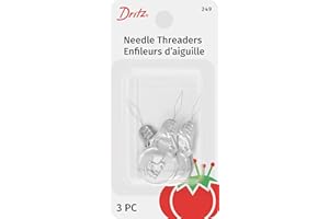 Dritz 249 Needle Threaders (3-Count),Silver