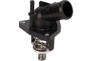 Aramox Car Engine Thermostat, Engine Coolant Thermostat Housing Assembly, 12674639 Fit for Escalade/Suburban/Tahoe/Yukon 2015