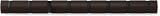Umbra Flip 8-Hook Wall Mounted Coat Rack Black/Walnut view 9