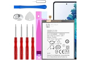 Soseieiu Galaxy S21 FE Battery,2025 New Upgrade 5000mAh EB-BG990ABY Replacement Battery for S21 FE 5G SM-G990U|SM-G990B with Repair Tool Kits