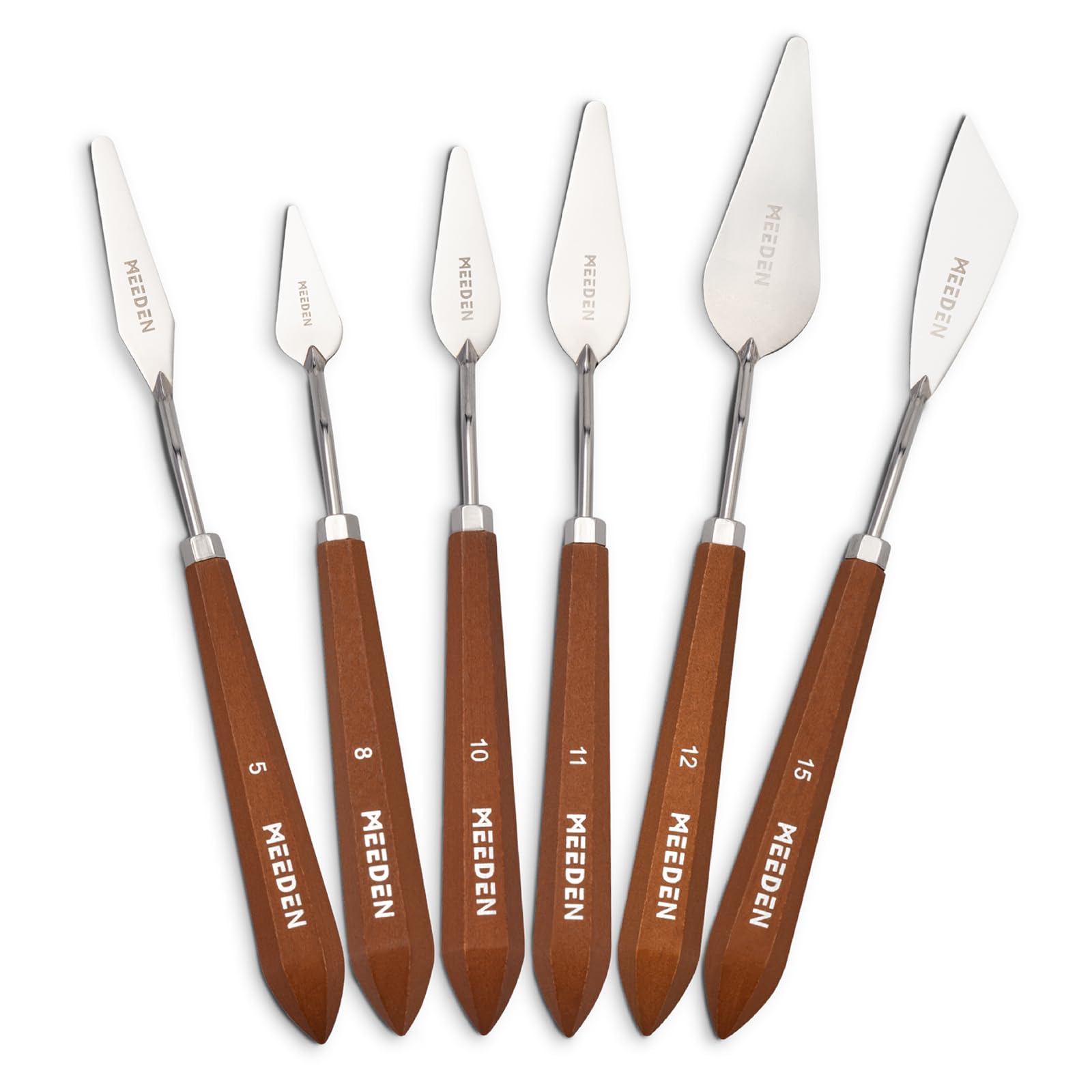 MEEDEN Artist Palette Knife Set: 6Pcs Stainless