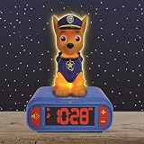 Lexibook Paw Patrol Chase Nightlight Alarm Clock view 3