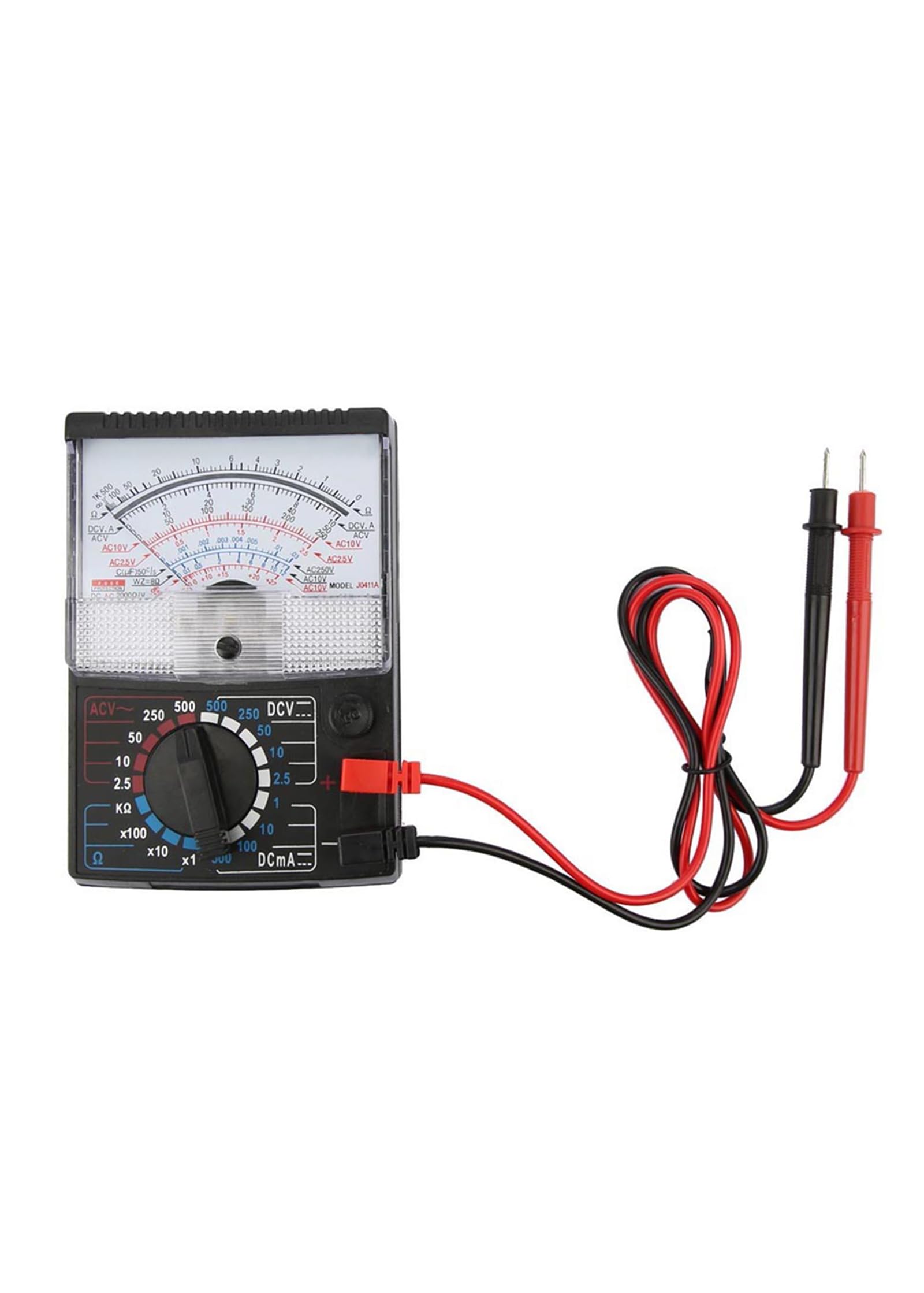 YUMILI Pointer Multimeter, Pointer Voltmeter, Analog Pointer Multimeter AC DC Multitester Voltage Resistance Test Instrument