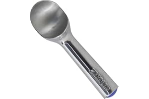 Zeroll 1012 Original Ice Cream Easy Scoop with Unique Liquid Filled Heat Conductive Handle Simple One Piece Aluminum Design E