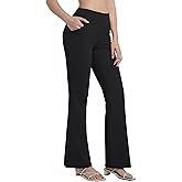 BUBBLELIME 29"/31"/33"/35"/37" Women's High Waist Stretchy Bootleg Yoga Pants Workout Pants with Out Pockets