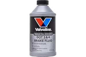 Valvoline DOT 3 and 4 Brake Fluid, 354ml