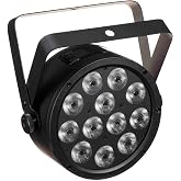 Low-profile, high-output tri-color (RGB) LED Par compatible with ILS