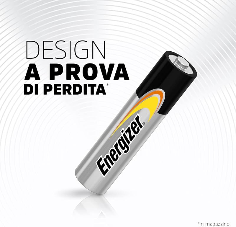 Alkaline Power Pile AA 1,5V, Lunga Durata (Confezione da 48)