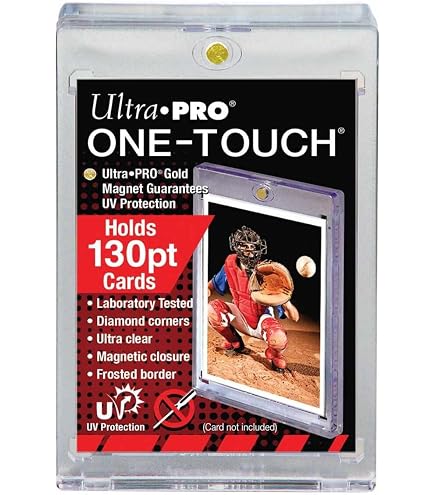 Amazon.com : Ultra Pro 35 pt One-Touch Magnet Card Holder with UV