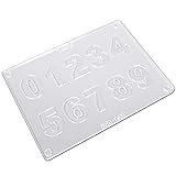 Fat Daddio's PCMT-0103 2-Piece Numbers Cake Mold Set