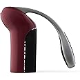 Rabbit Vertical Corkscrew Wine Opener, Easy One-Pull Design with Foil Cutter and Extra Spiral