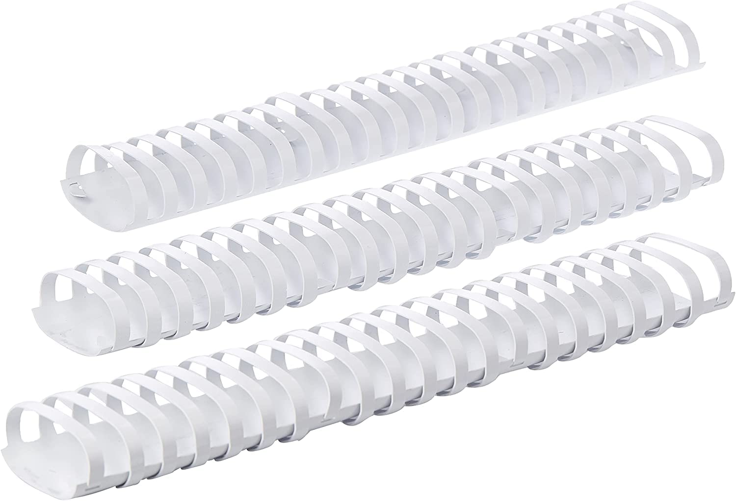 Q Connect 6mm Binding Comb - White (Pack of 100)