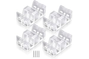 4pcs Shower Door Bumpers, Anti-Collision Block Glass Shower Door Stopper for Sliding Doors Shower Room Glass Shower Door Bott