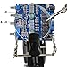 Intsun LED Helping Hands Magnifier Soldering Station 3X 4.5X Magnifying Glass with Clamp and Alligator Clips for Assembly, Repair, Modeling, Crafts (Black)