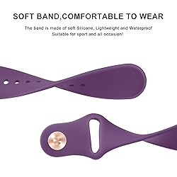 Vancle Silicone Bands Compatible with Fitbit Versa