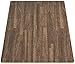 Sorbus Foam Interlocking Floor Mats - Each Tile 1 Sq Ft, 3/8-Inch Thick Puzzle Wood Tiles with Borders - for Home Office Playroom Basement (16 Tiles 16 Sq Ft, Wood Grain - Dark)