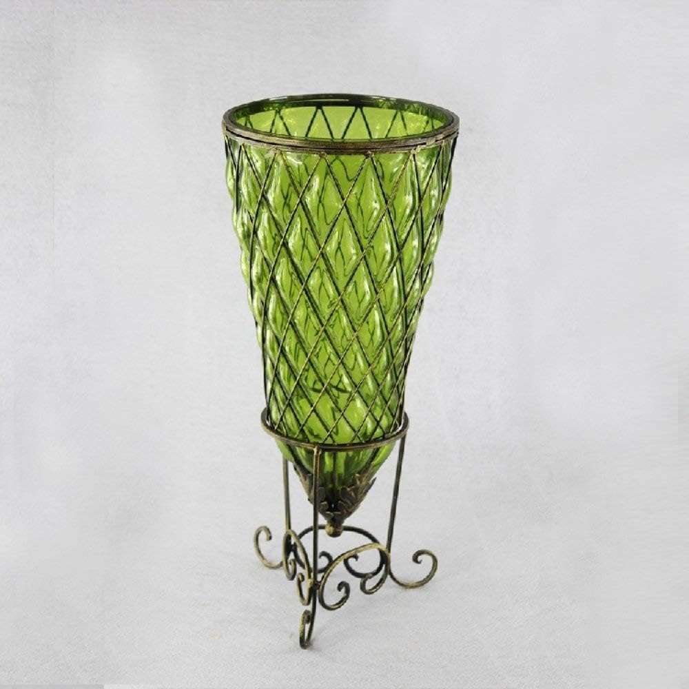 Vases Wrought Iron Glass Vases Living Room Floor Vases American Country