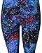 VIV Collection Plus Size Print Fashion Leggings, Foreign Galaxy