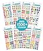Paper House Productions SET-0008 Functional Icons Planner Bundle-Includes 28 Sheets 7 Themes Over 1200 Stickers