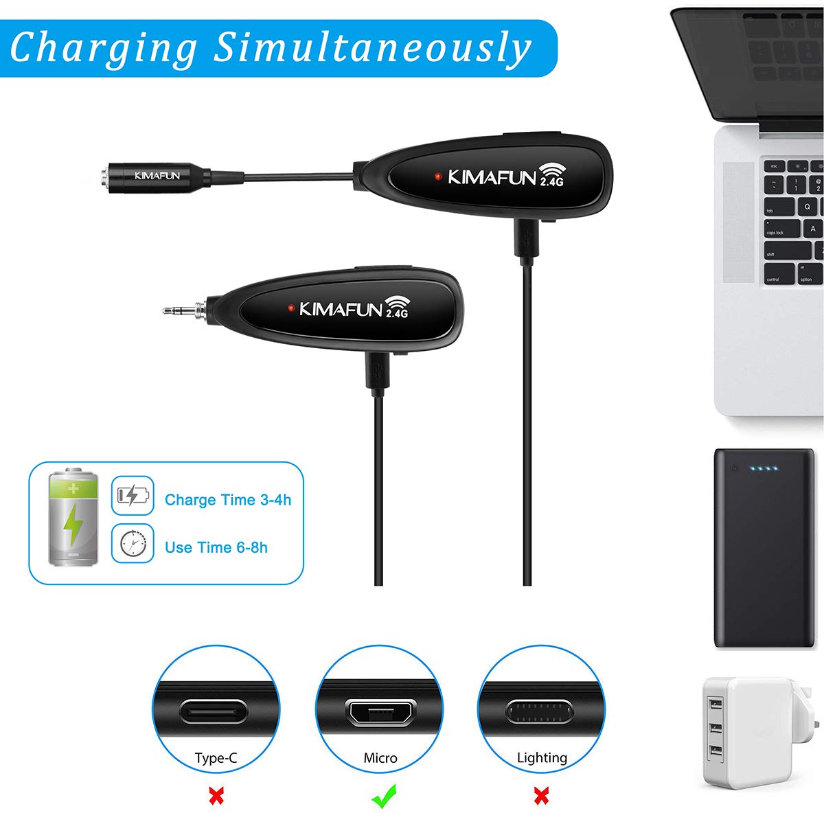 lapel mic and speaker