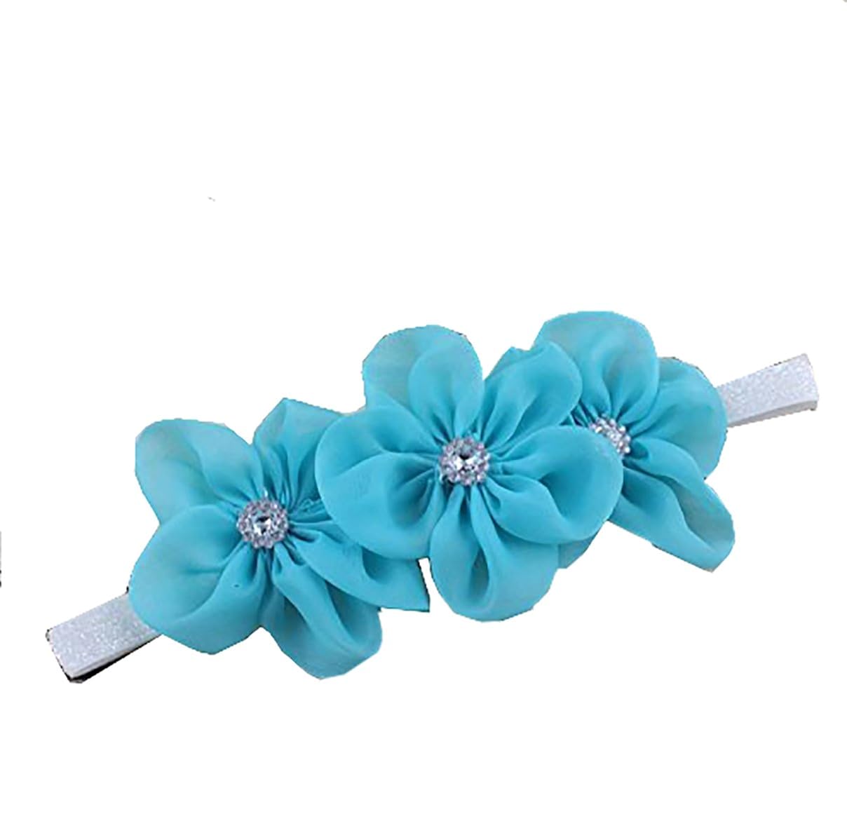 blue headband for baby girl