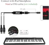 OTraki Midi to USB Cable 5 Pin 3m 10ft MIDI Interface Converter for Keyboard view 6