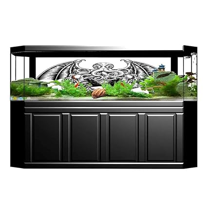 Amazon Com Uhoo2018 Background Fish Tank Decorations Cthulhu