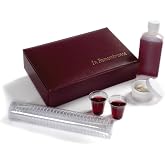Broadman Portable Communion Set, Maroon, 25 Cups