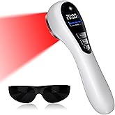 Red Light Therapy, Holsn Infrared Red Light Therapy Device for Body Targets Joint and Muscles Directly for Pain Relief, 650 nm & 808nm Red Light Therapy Wand