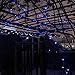Blue 17m 55ft 100 LED Solar Powered Fairy String Light for Outdoor / Gardens / Homes / Christmas / Partys / Weddings / Easter / Festivals;Party Decoration Waterproof Solar Lights (100 LED ,Blue color)
