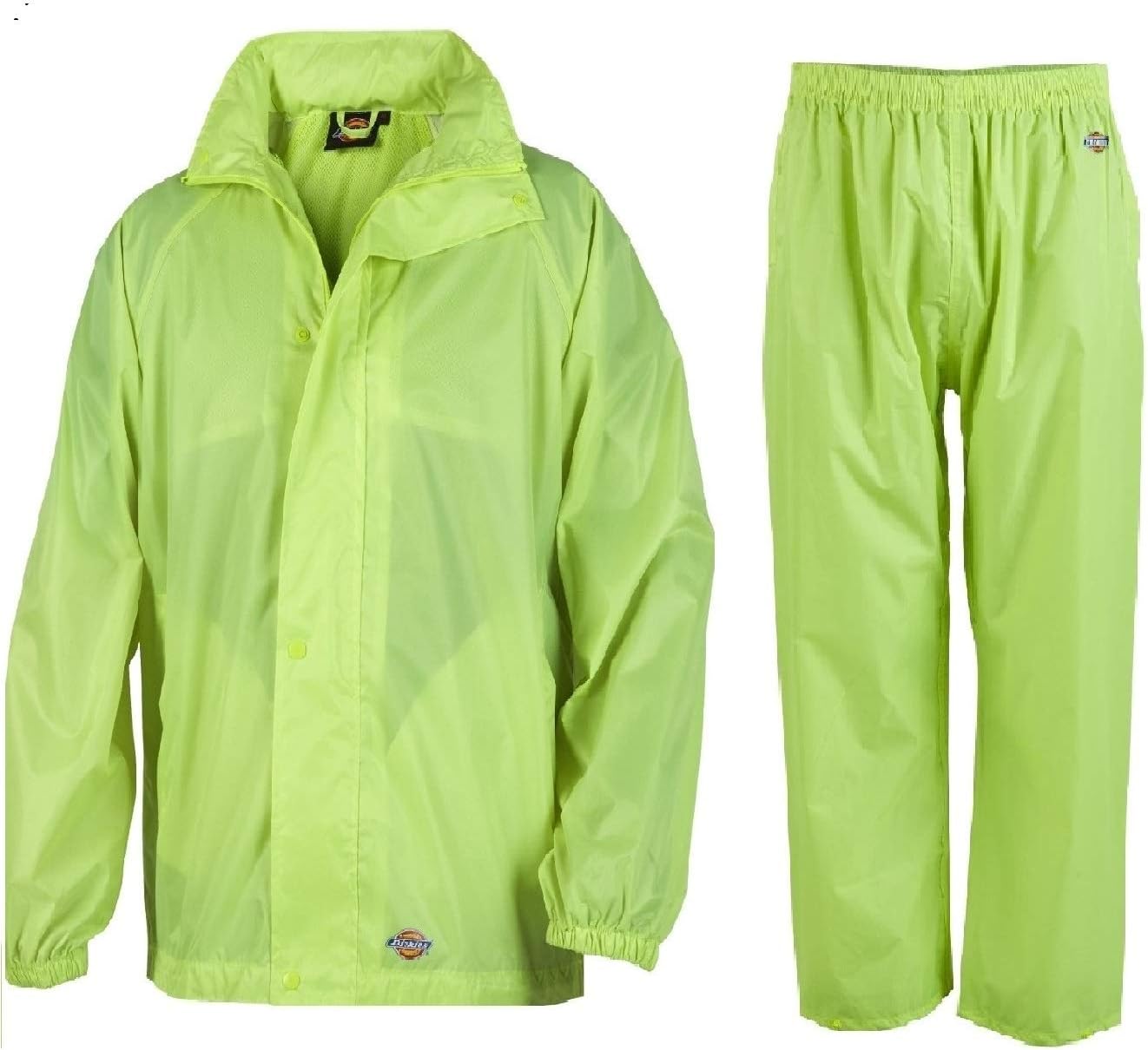 Mens Waterproof Set Mens Waterproof Rain Coat Kagool Jacket Coat & Trouser Trousers Bottoms Set Suit Work Camping Fishing