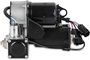 RXLUCKIES Replacement for Air Suspension Compressor Pump Land Rover Discovery 3 Discovery 4 Sport LR3 LR4 LR023964 LR015303 LR044360