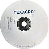 TEXACRO 71/WI07525 70/71 Velcro Adhesive-Backed Loop-Side Only: 3/4" x 75 ft. / Essential, White