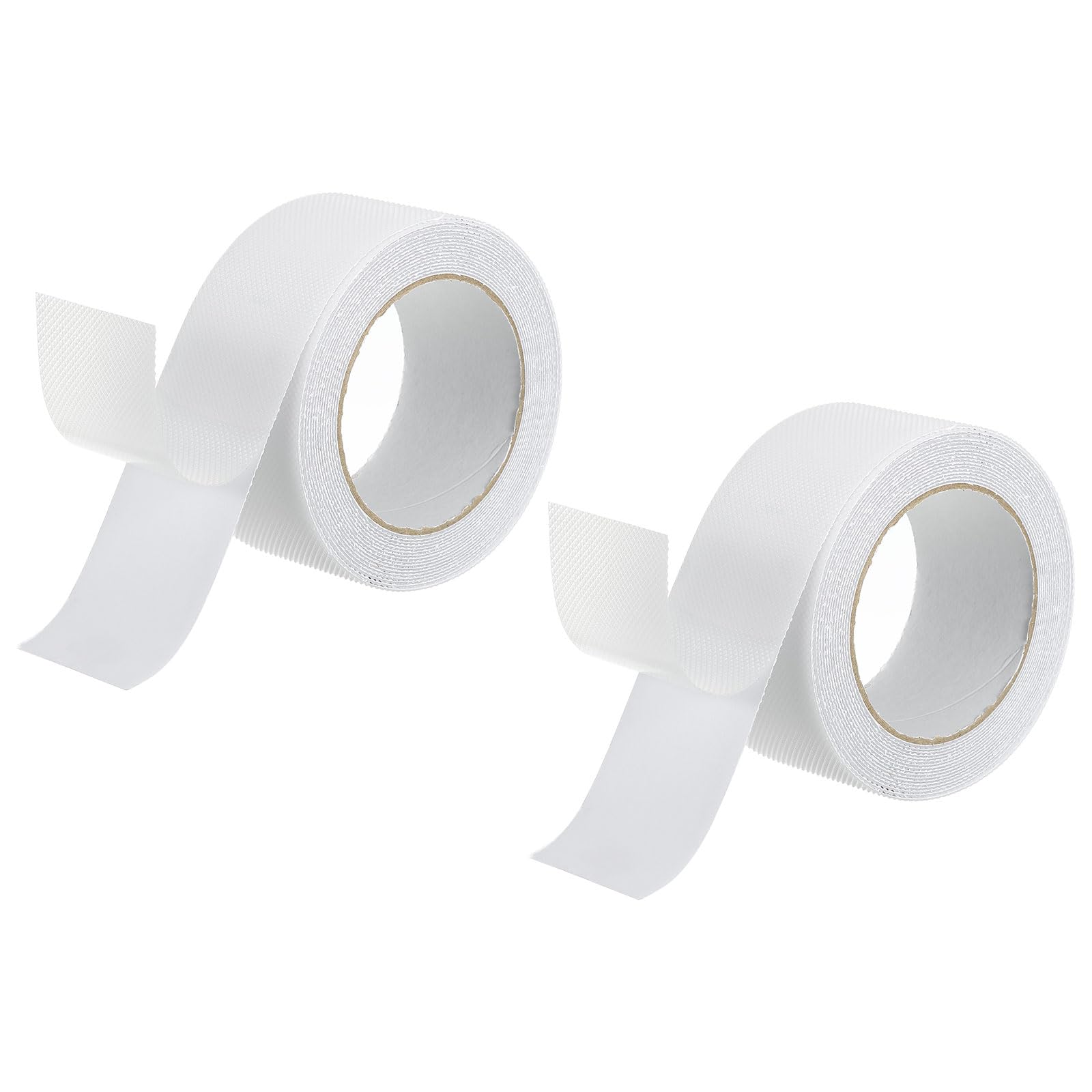 PATIKIL 2" x 16 FT Non-Slip Tape,2 Pack Non-Skid Grip Tape Frosted High Traction Treads Waterproof Anti-Slip Stair Stickers Diamond Textured Tape for Stair Tubs Bathroom Boat, Transparent