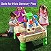 FansArriche Water Beads for Kids Non Toxic and 2 Mini Scoop (12 OZ Bulk) for Sensory Play, Spa Refill and Decor