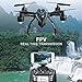 Contixo F5 FPV RC Quadcopter Drone with Wi-Fi Camera, Black