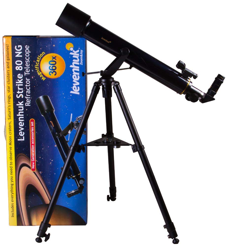 Beginners for Telescope Refactor NG 80 Strike Levenhuk with Kit The in