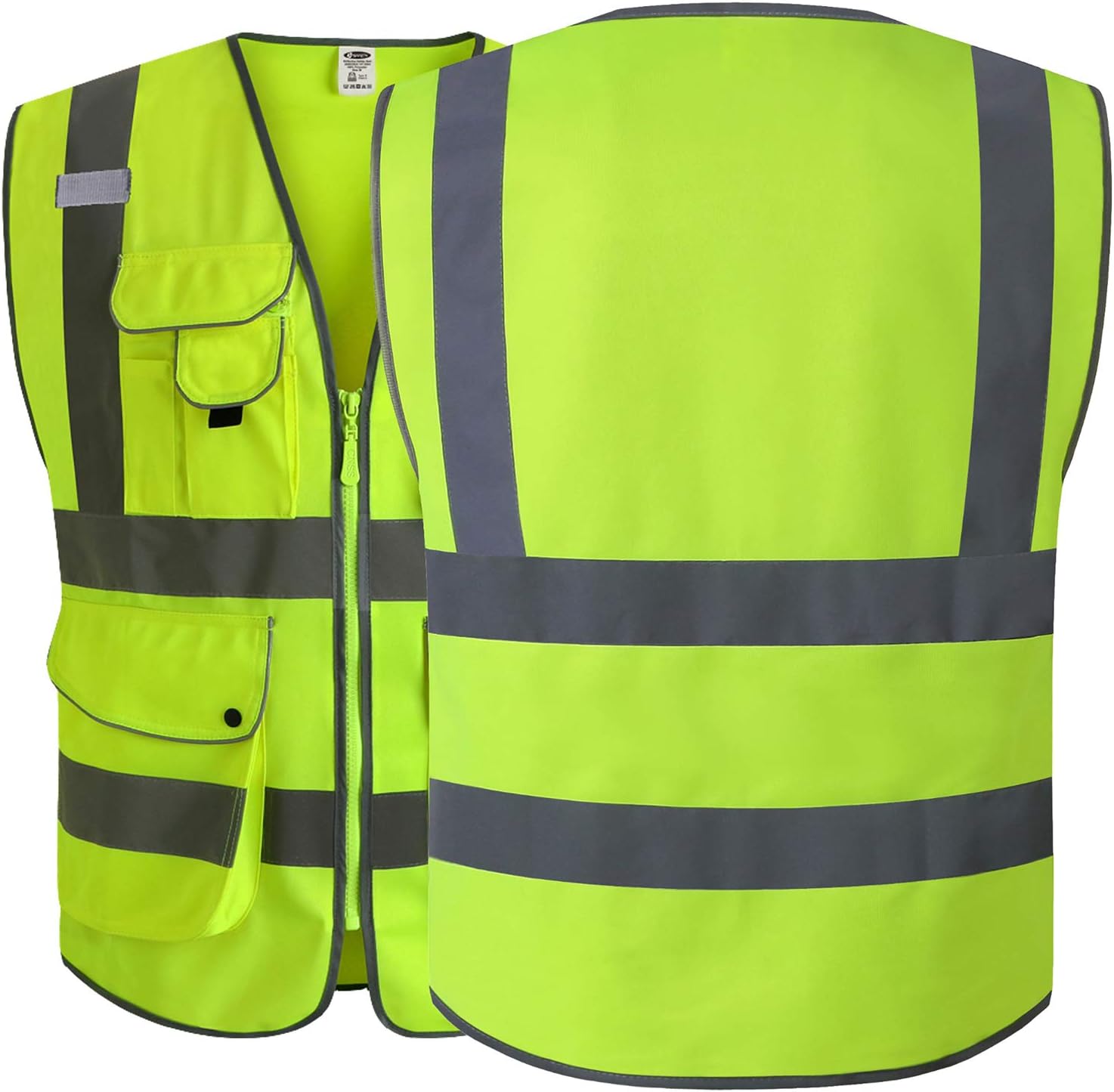 Jackets & Vests ML Kishigo Black Series Safety PPE Reflective Heavy