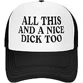Funny Trucker Hats for Men -Mens Funny Hats- Adult Humor & Inappropriate Designs - Dirty Offensive Hats