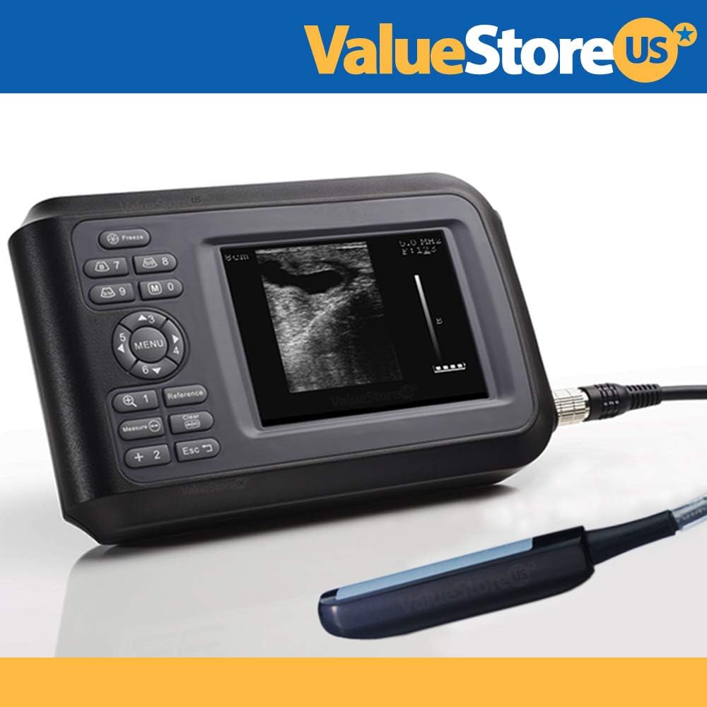 Portable Ultrasound Scanner Veterinary Pregnancy V16 with 7.5 MHz Rectal Probe for Cattle, Horse, Camel, Equine, Goat, Cow and Sheep.: Pet Supplies