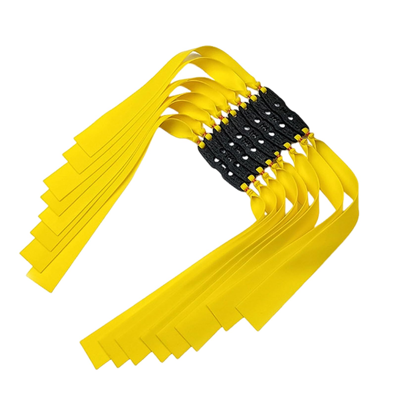 Xinlie 15 Pieces Strips Slingshot Rubber Bands Hunting Catapults Rubber Bands Slingshot Catapult Sports Sling Hunting 0.75mm Slingshot Replacement Bands for Slingshot Catapult Slingshot Sports