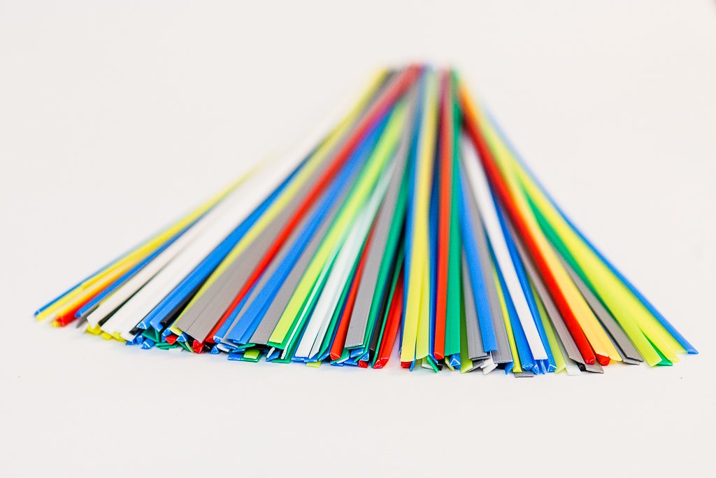 Baguette De Soudage Abs 50 Pièces Baguette De Soudage En Plastique Tige De Soudure D'Abs Kit De