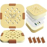 NEIGIKI Microwave Flower Press Kit, 9" Fast-Drying Preservation in Minutes | Reusable &amp; Washable Cloth, Vibrant Color Retention for Pressed Blooms &amp; Leaves Craft, DIY Art, Great Gifts for Adults &amp; Kids