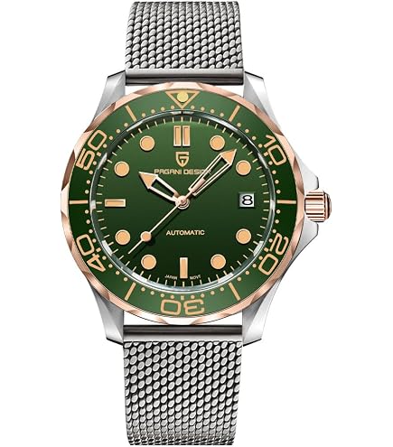 Amazon.com: TYBERLEY Pagani Design 1718 Men's Vintage Quartz Watch
