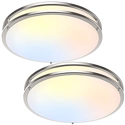 16in 50W LED Flush Mount Ceiling Lights 5600lm